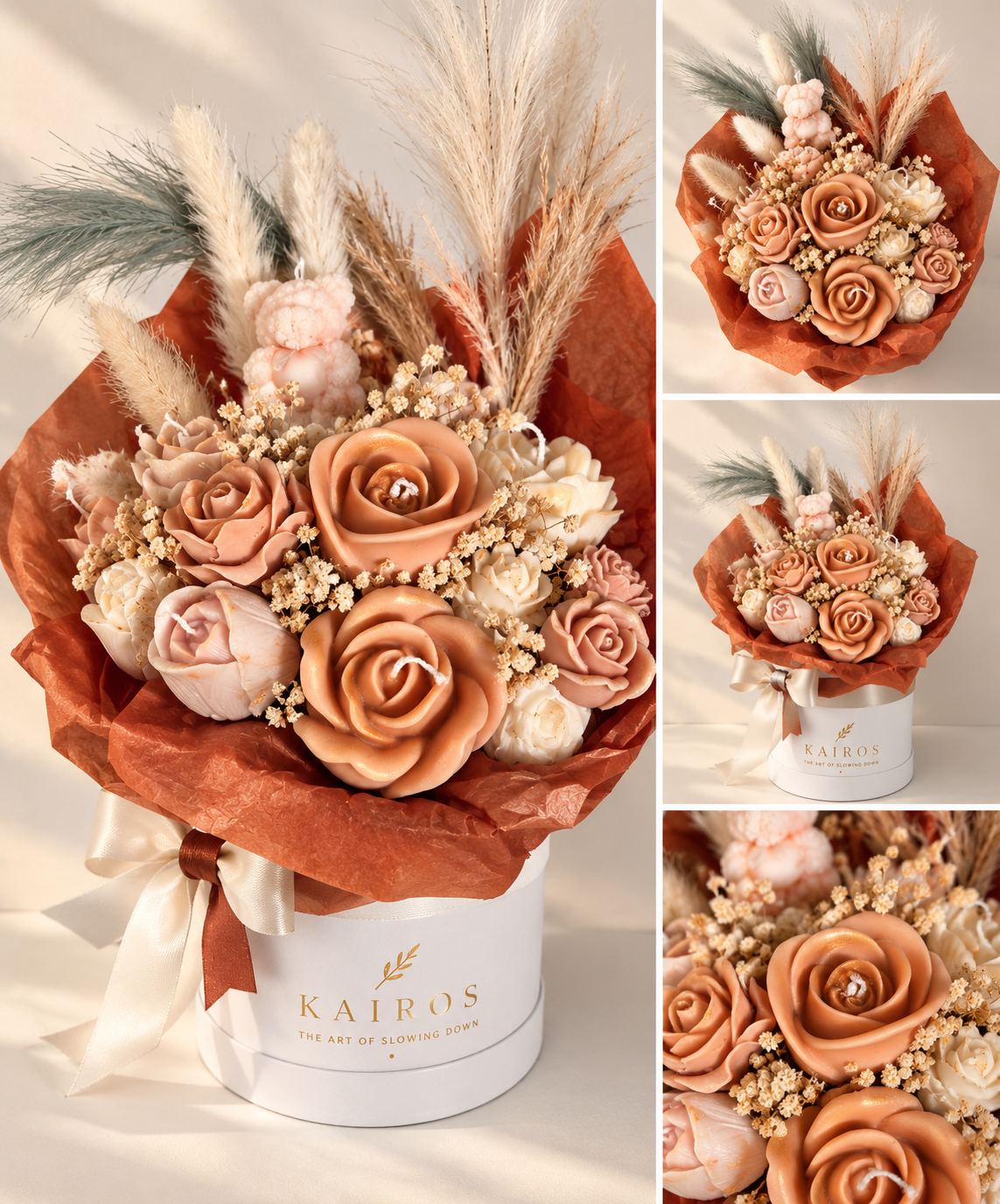 Warm Terracotta Bouquet 🤎