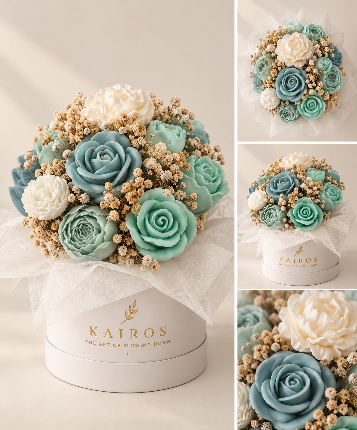 Seafoam Serenity Bouquet 🌿